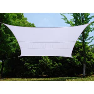 Tenda Vela Ombreggiante Pl 2,9 x 2,9MT Bianco - 2