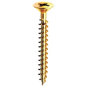 Sc Viti per Legno Ottonate Tp 4 x 16 PZ.30)* Mustad 5 Pezzi - 2