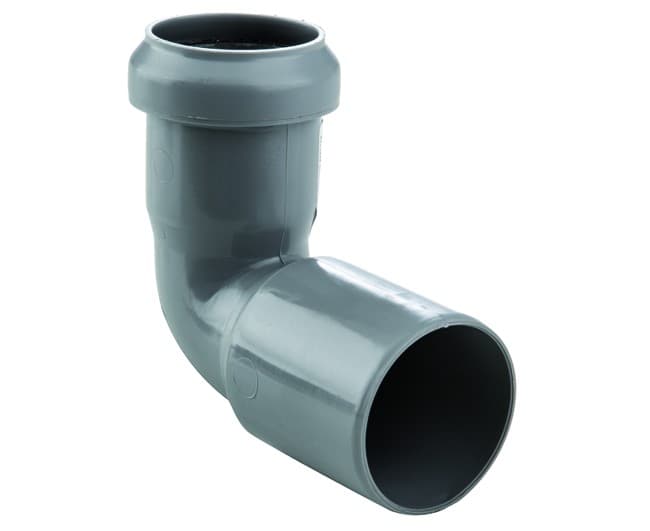 Curva Ridotta 87 ° PP Innesto Guarnizione Wavin Italia - 2