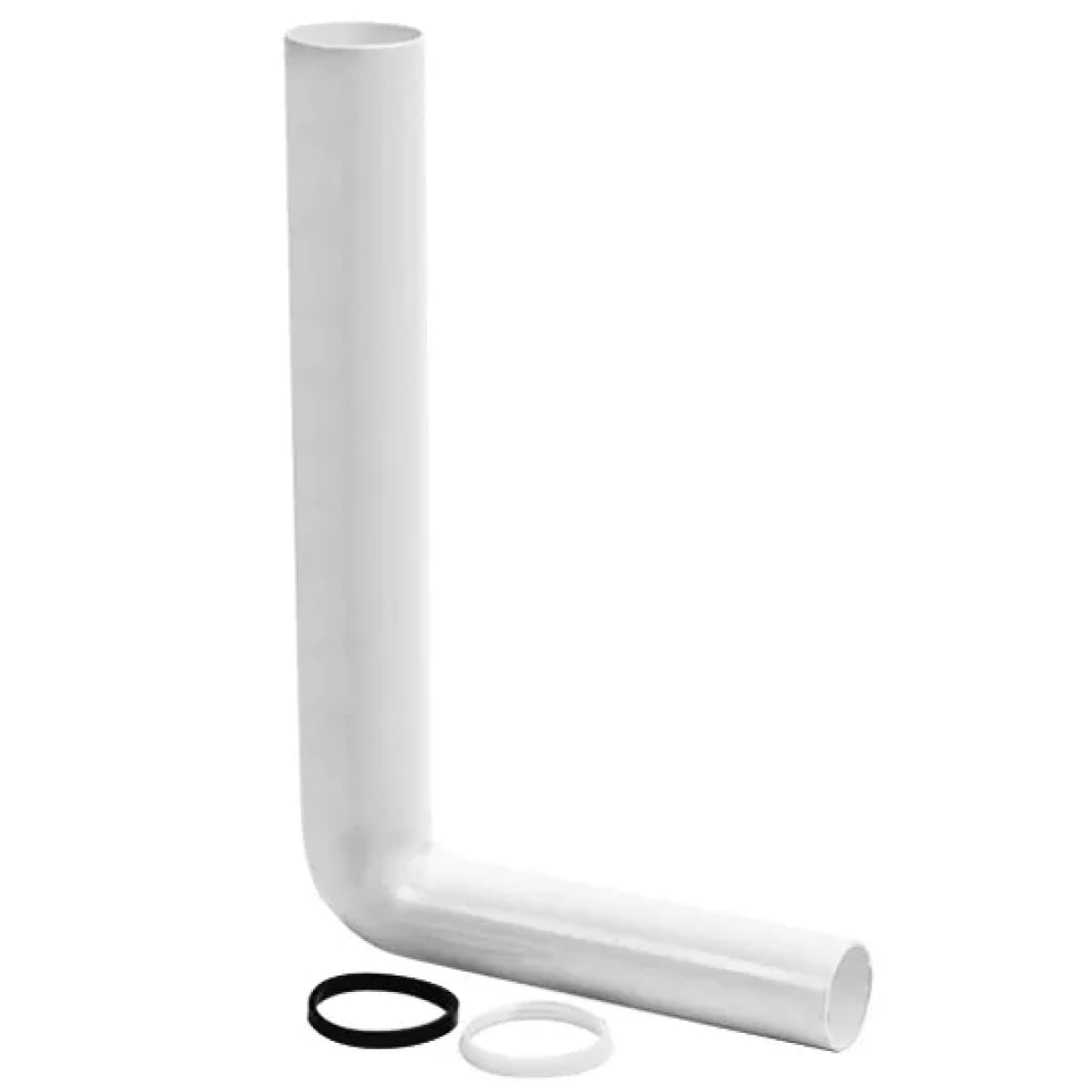 Curva di Scarico Bianca 35 x 21 cm Ø 50 40 mm Pucciplast - 2