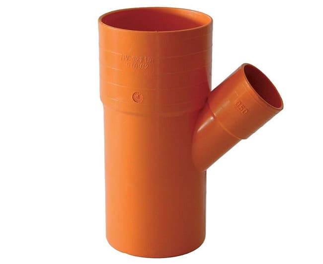 Braga Raccordo Scarico Ridotta 45 ° in PVC Maschio Femmina Ø 100 50 Idroweb - 2