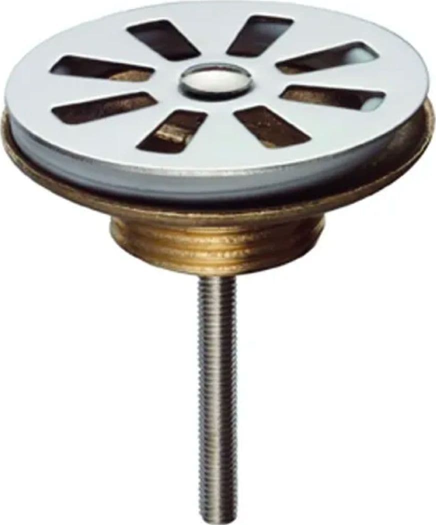 Piletta per Zampilliera in Ottone Cromato 1 Porta & Bini Rubinetterie - 2