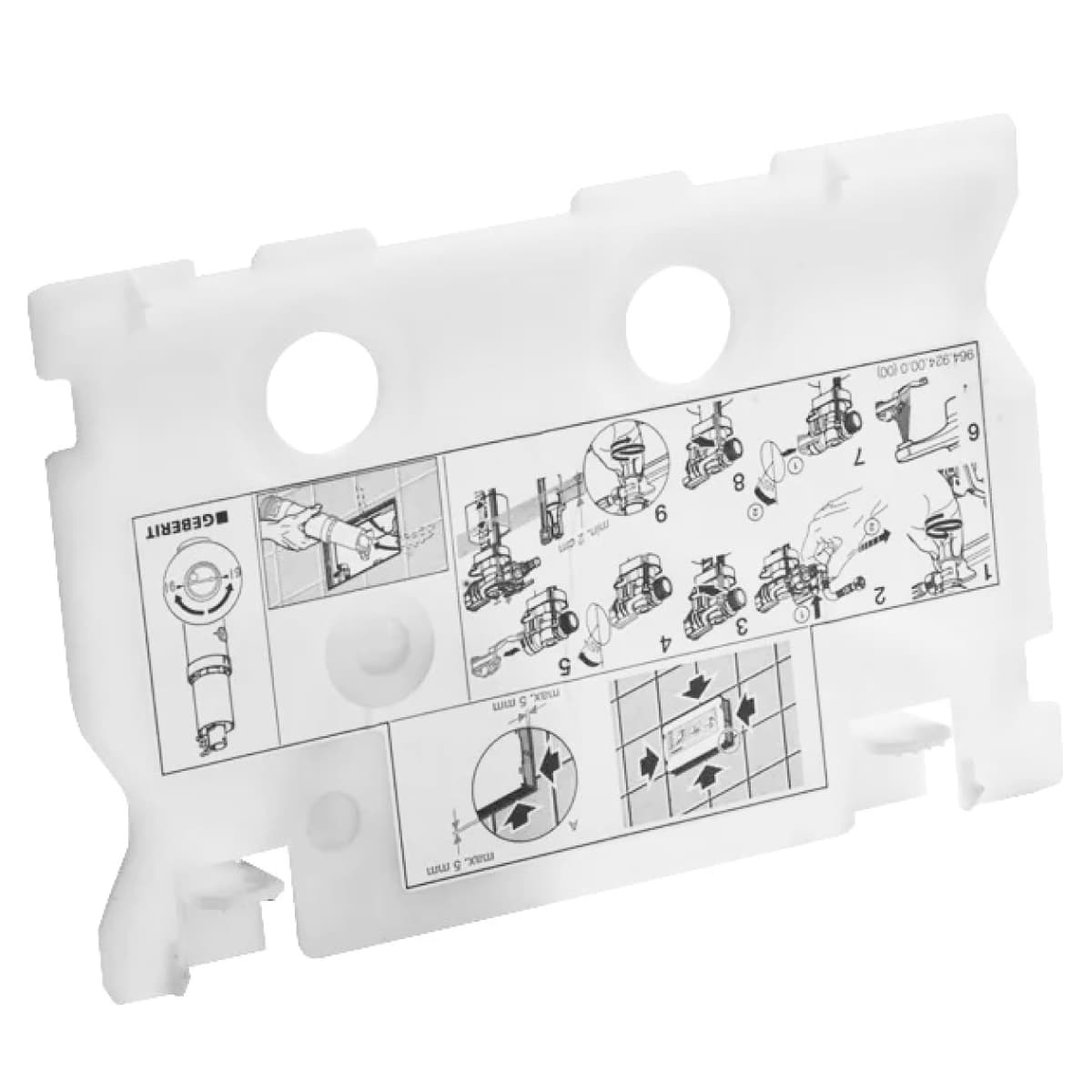 Placca di Protezione Geberit GEB241283001 - 2