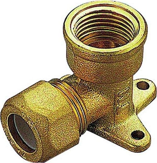 Raccordo Curvo Femmina Flangiato con Ogiva in Ptfe Tiemme 2061 216 - 2