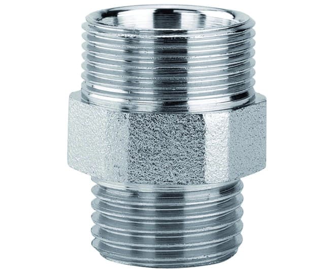Raccordo Diritto Maschio Ottone Cromato ¾ Ø 22 C Kit Rame M 24 x Arteclima - 2