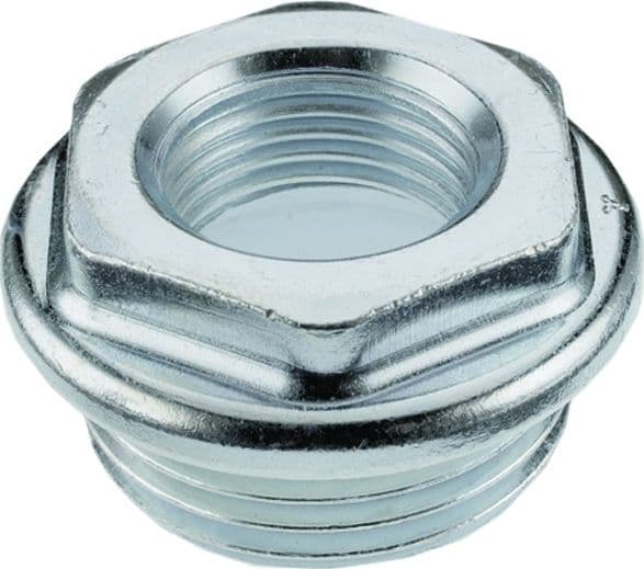 Riduzione Zincata per Radiatore in Ghisa 11/4 x 3/8 Sx Idroweb