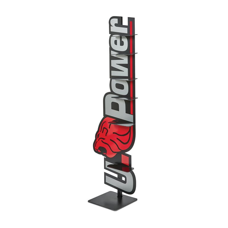 Pavimento 6 Posti 45 x 35 x 160 Power Espositore a - 2