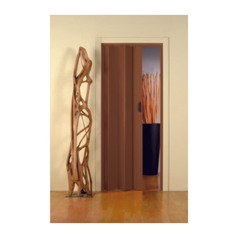 Porta a Soffietto Monica 83 x 214 cm Noce Forte - 2