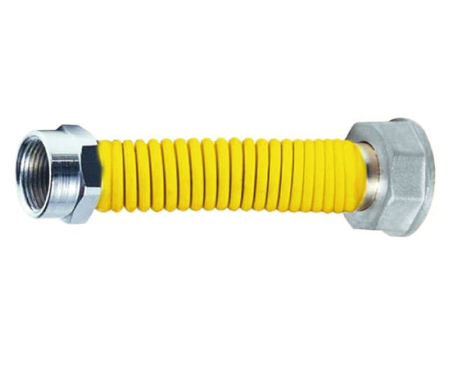 Flessibile INOX Rivestito per Contatore Gas F. ¾ FEMMINA.1 mm 150 Idroweb - 2