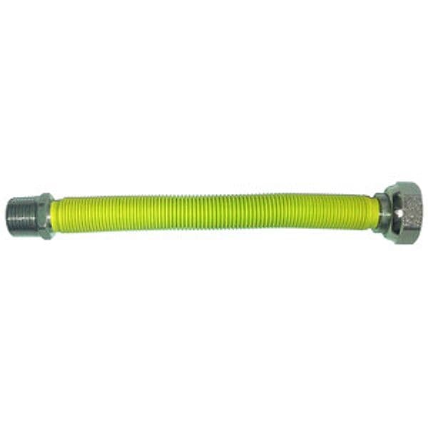 Raccordo INOX Estensibile Gas 3/4 Mf 200 400 Giallo - 2