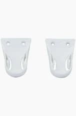 Reggitubo Laterale D 18 mm con Perno Bianco* 200 Pezzi - 2