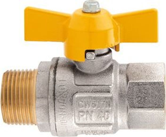 Valvola a Sfera per Gas Mf D 1/2 Itap 069 10 Pezzi - 2