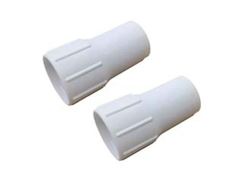 Connettore Tubo Aspirante Corrugato per Piscine 38 mm in Confezione da PZ.2 - 2