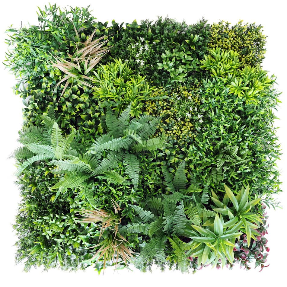 Siepe Artificiale Pannello 100 x 100CM Jungle 2 Pezzi - 2