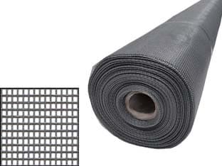 Zanzariera in Fibra di Vetro 18 16 Maglia 18 16 180 cm x 30 m Grigio 1 - 2