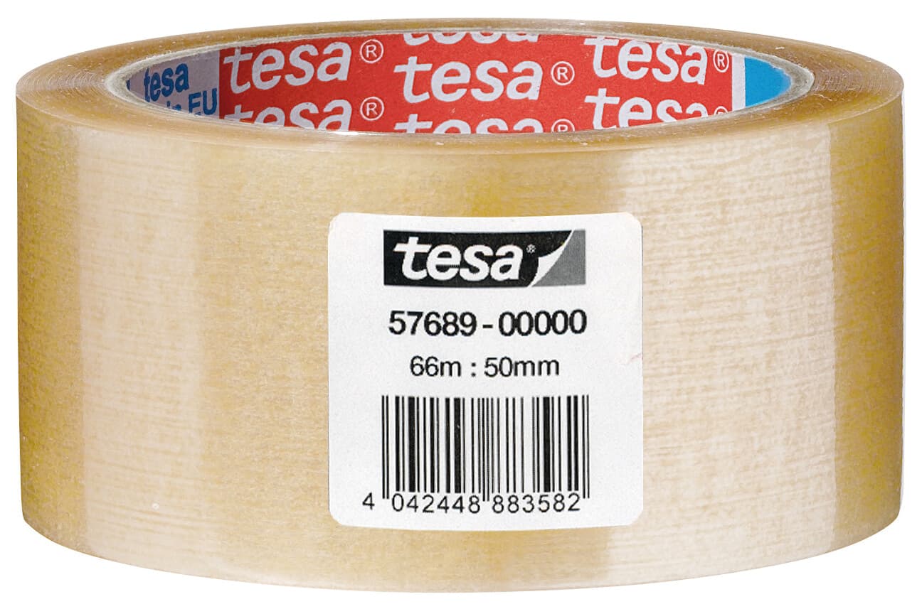 Nastro da Imballo Silenzioso Mm 50 x 66 M Colore Avana 36.00 Rotoli Tesa - 2