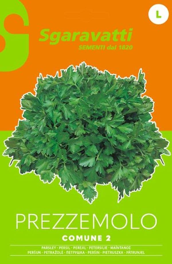 Semi per Ortaggi e Vegetali Prezzemolo Comune Sgaravatti 10 Pezzi - 2