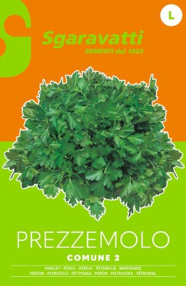 Semi per Ortaggi e Vegetali Prezzemolo Comune Sgaravatti 10 Pezzi - 2