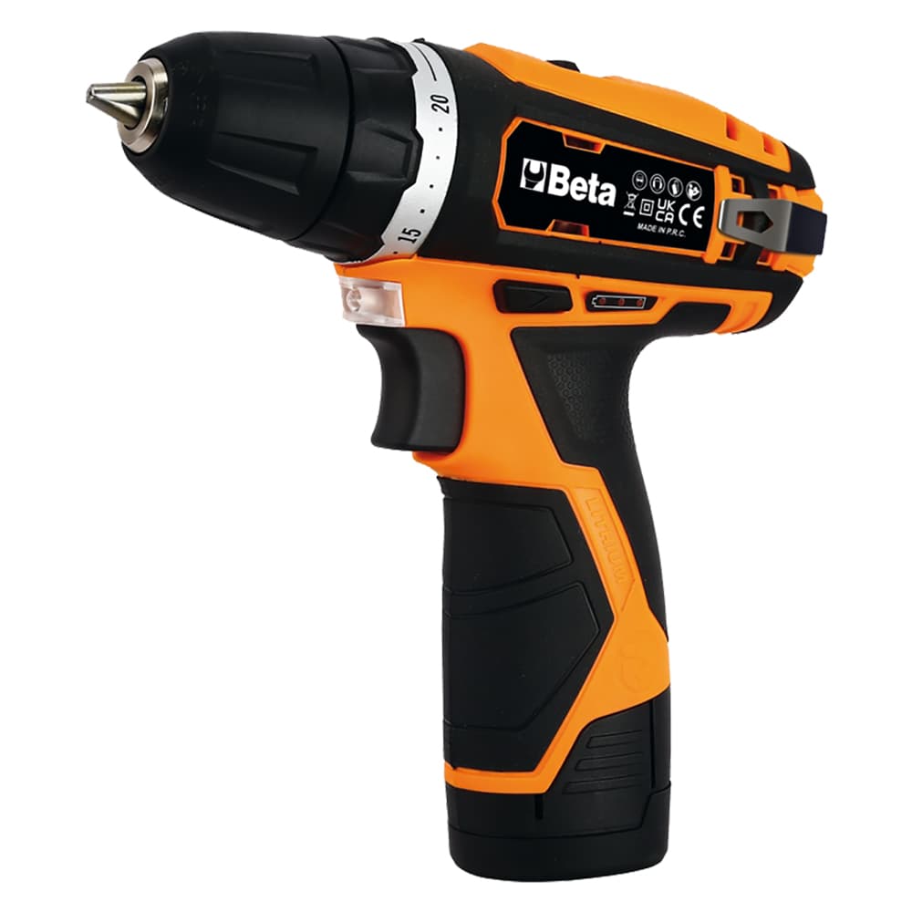 Avvitatore Reversibile a Batteria Art 1972 K12V 10 Beta 2 ah Litio - 2