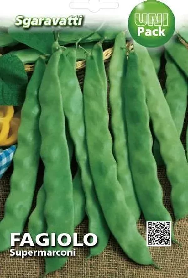 Semi per Fagioli Fagiolo Rampicante Supermarconi Sgaravatti 5 Pezzi 100 Gr - 2