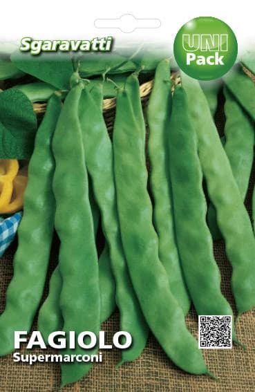 Semi per Fagioli Fagiolo Rampicante Supermarconi Sgaravatti 5 Pezzi 100 gr - 2