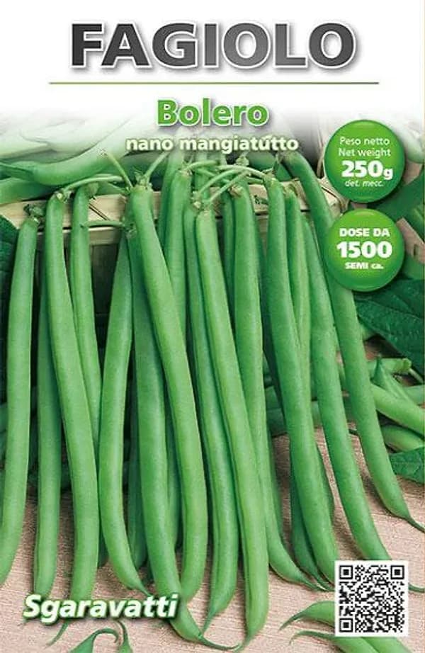 Semi per Fagioli Fagiolo Nano Bolero Sgaravatti 250 Gr - 2