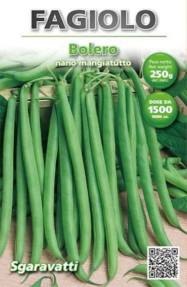 Semi per Fagioli Fagiolo Nano Bolero Sgaravatti 250 gr - 2