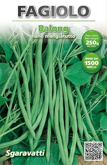 Semi per Fagioli Fagiolo Nano Balong Sgaravatti 250 gr - 2
