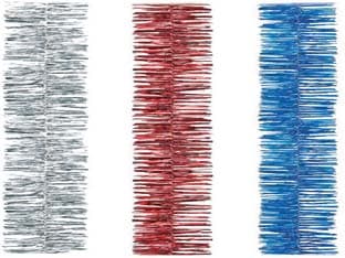 Fili Addobbo Semplici Rosso 6 Pezzi - 2