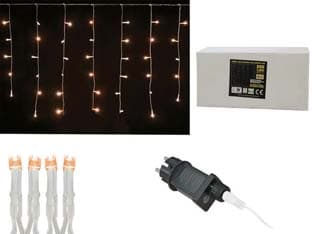 Tenda 288 LED Bianco Caldo per Esterno con Gioco Luci 5 m + 6 x 1 36 Fili - 2