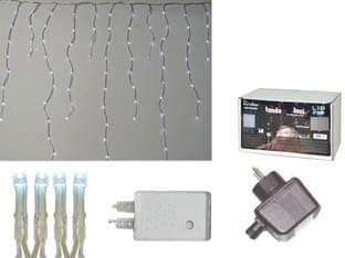 Tenda SFALSATA150 LED Bianco Freddo per Esterno con Gioco Luci 2,7 m x 0,9 - 2