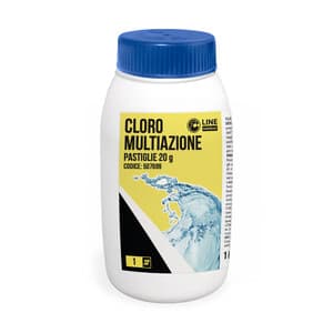 Cloro Piscina Multiazione Pastiglie 20 g Cf 1 kg - 2