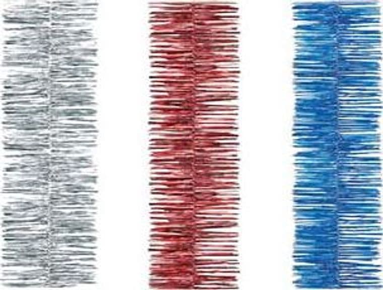 Fili Addobbo Semplici Blu 6 Pezzi