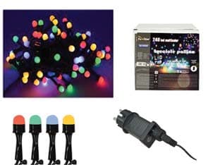 Lucciole a LED Multicolor per Interno Esterno con Gioco Luci 300 LED 2 m + - 2