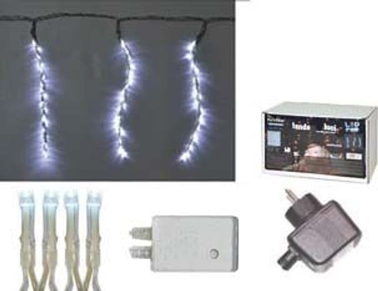 Tenda 288 LED Bianco Freddo per Esterno con Gioco Luci 5 m + 6 m x 1 36 - 2