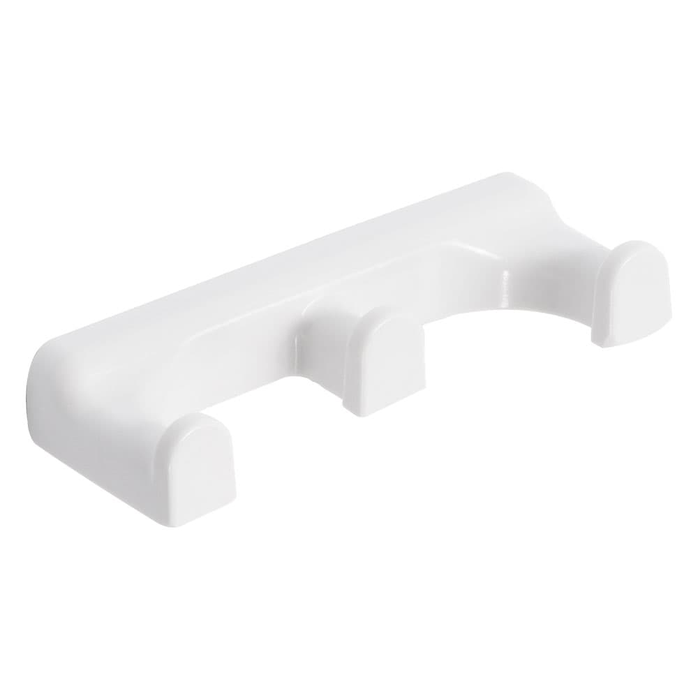 Appendi Abito Accappatoio Serie Linea Metaform Linea Bianco 20 x 7 x 3 cm - 2