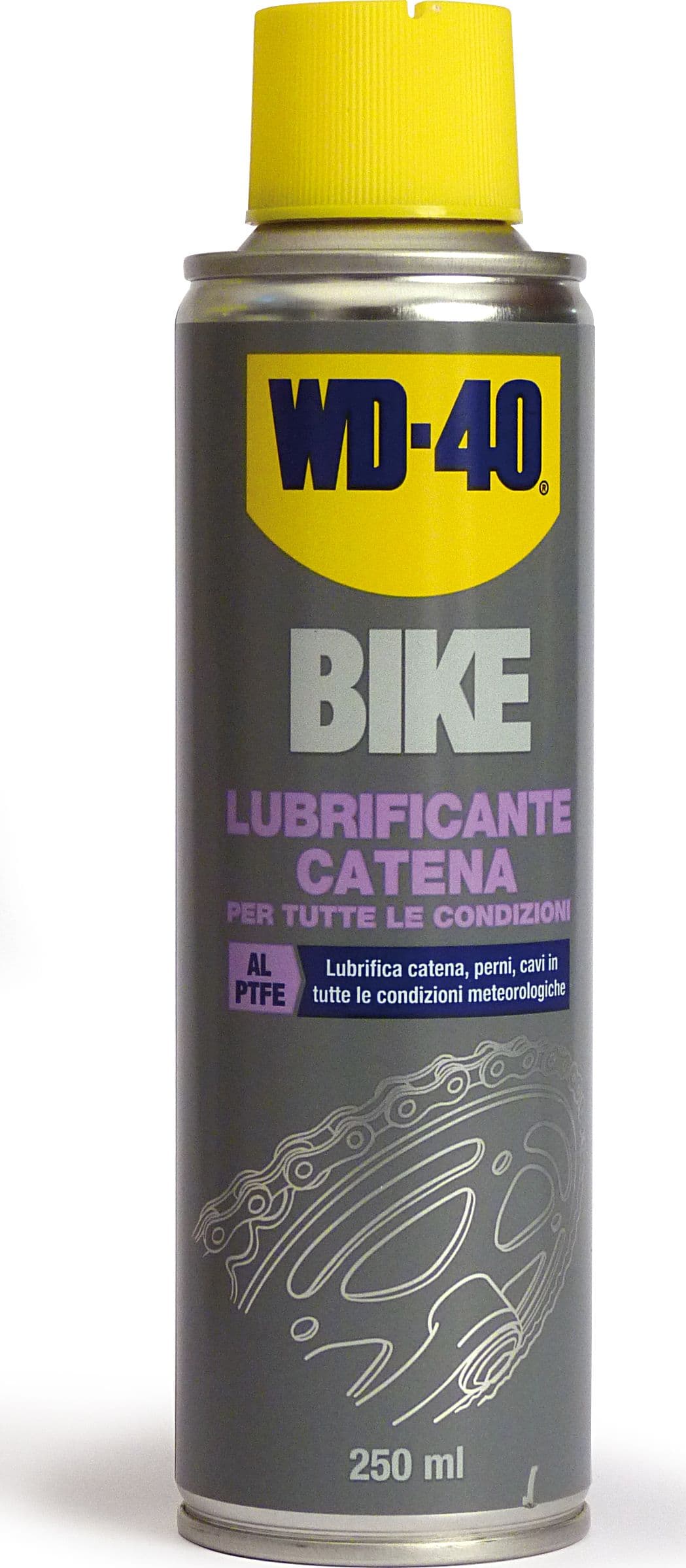 Spray WD 40 Lubrificante Catena Bici in Tutte Le Condizioni Ml. 250 – Wd-40