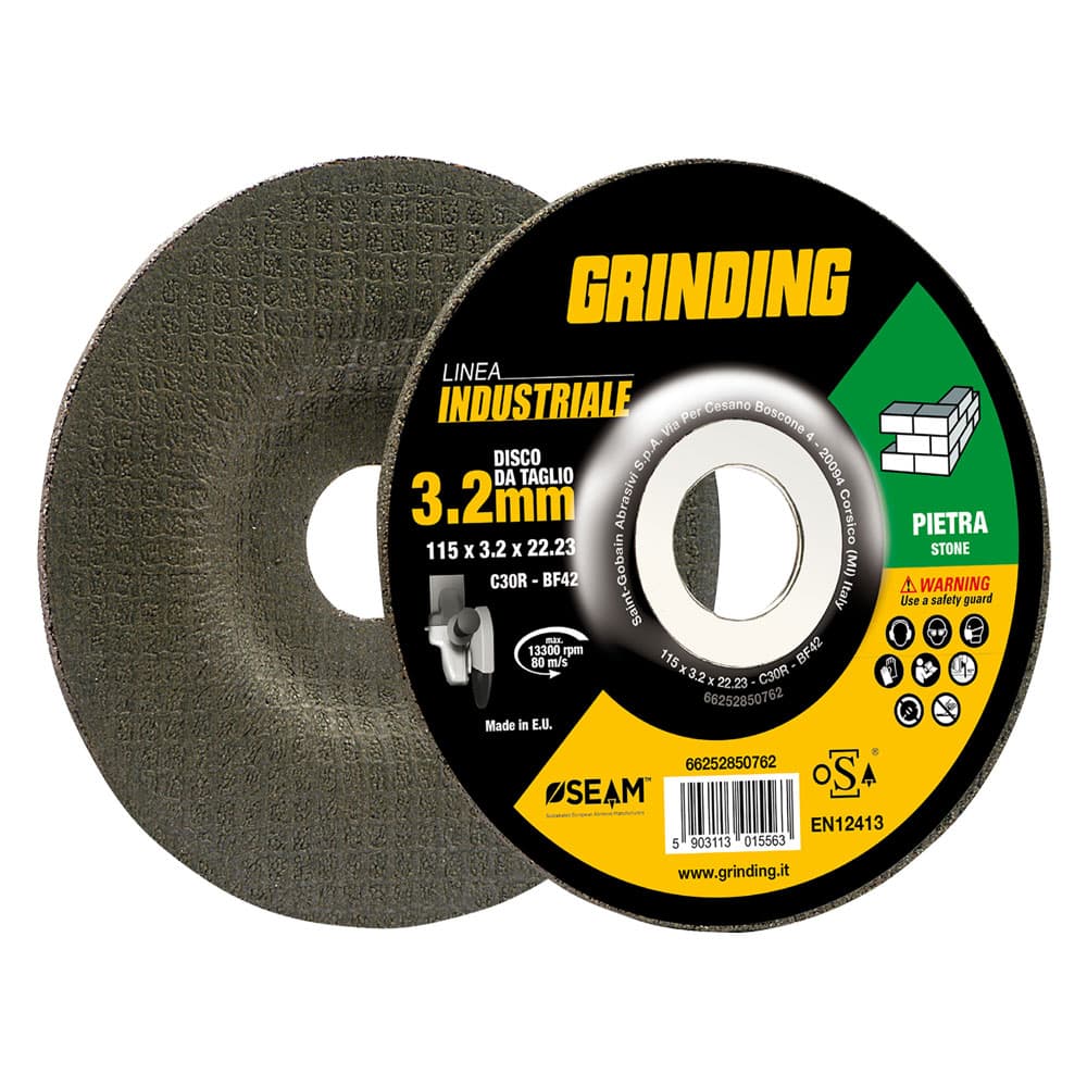 Mola Abrasiva per Marmo Grinding Grinding Linea 5 Pezzi Ø 230 x 3,2 - 2