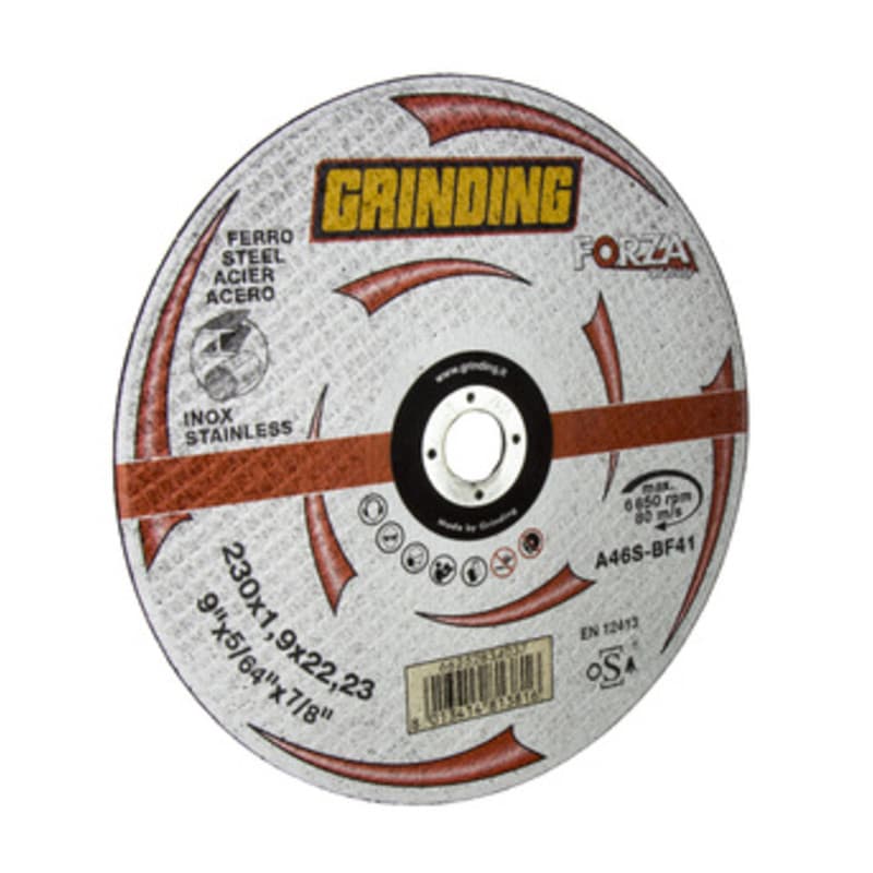 Grinding Forza Disco Ferro Piano 230 x 1,9 25 Pezzi - 2