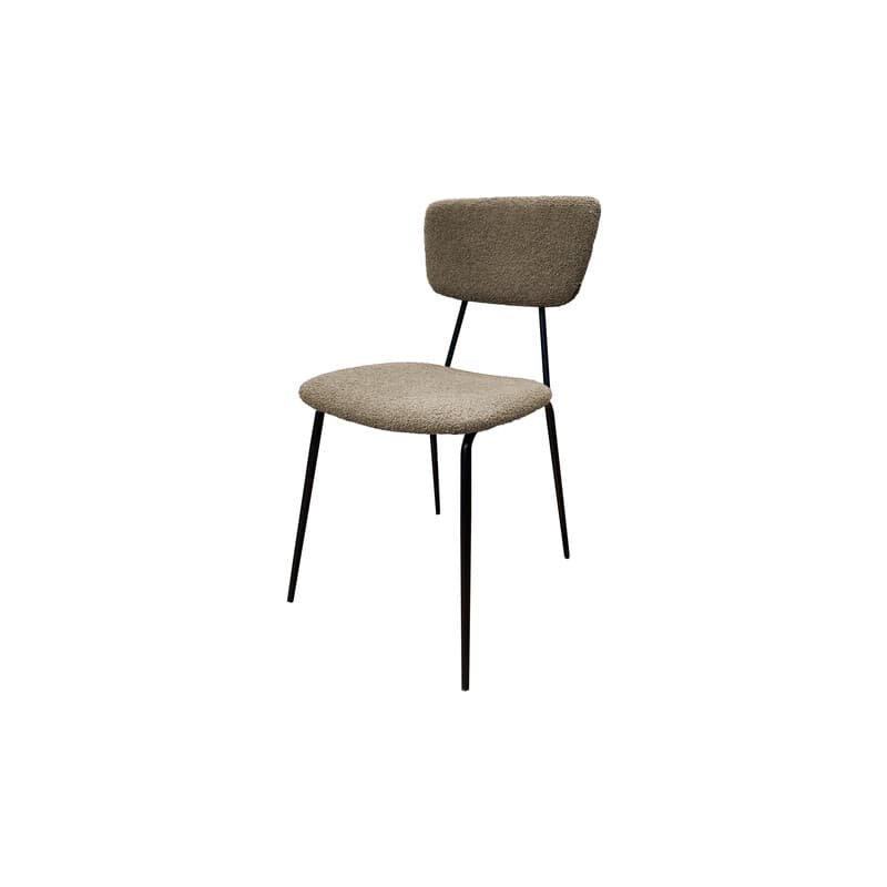 Sedia Kore Tessuto Bloucler Beige 4 4 Pezzi - 2
