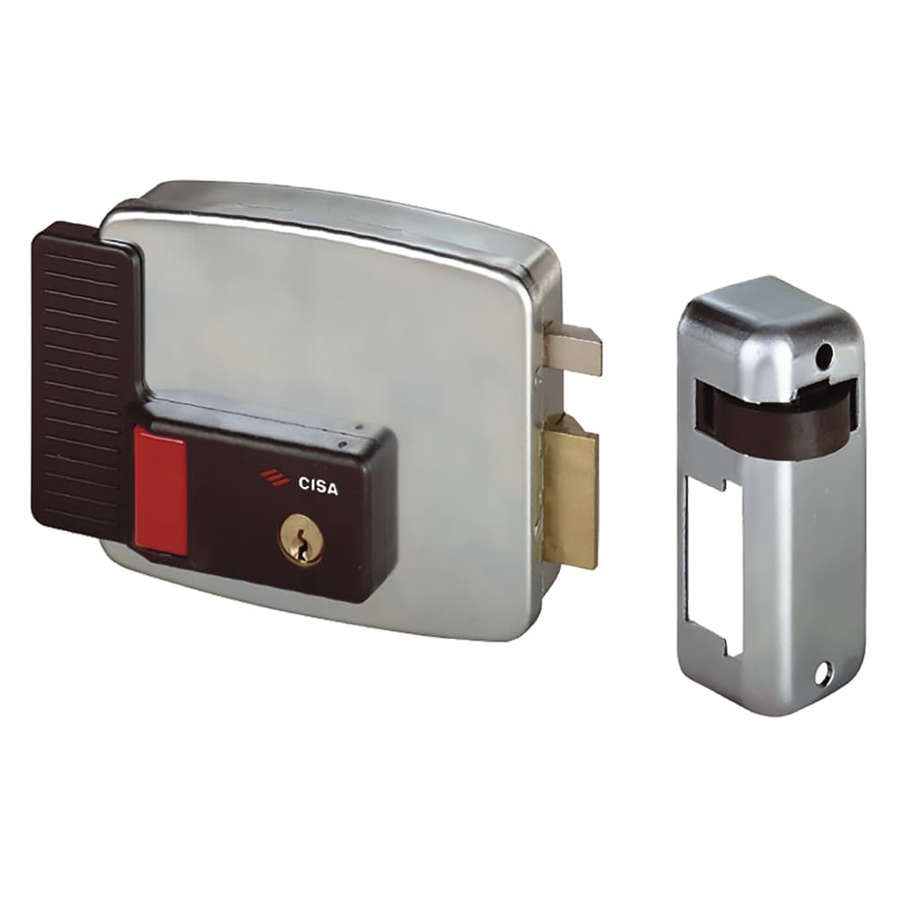 Serratura Elettrica da Applicare per Cisa Ferro Art 11731 N7 e 70 Sx - 2