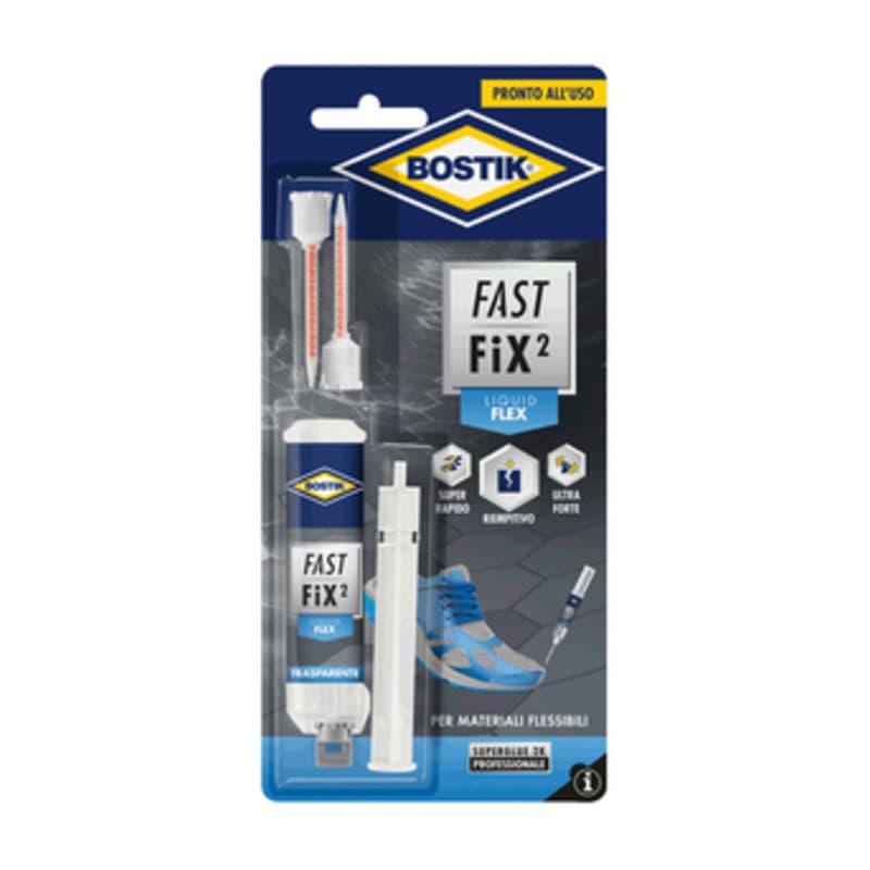 Colla Fast Fix Liquid Flex 10 g Blister Bostik 6 Pezzi - 2