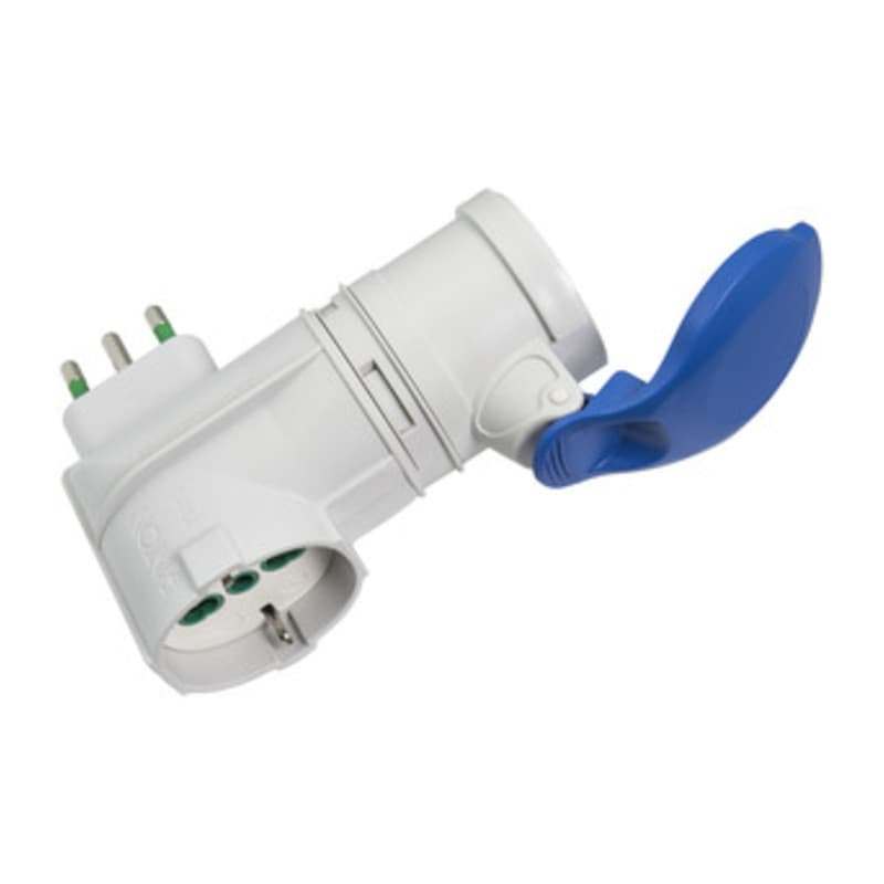 Fme 73.010 Adattatore Cee 16A e T 2P e T Schuko 220V IP44 Classe A Plus - 2