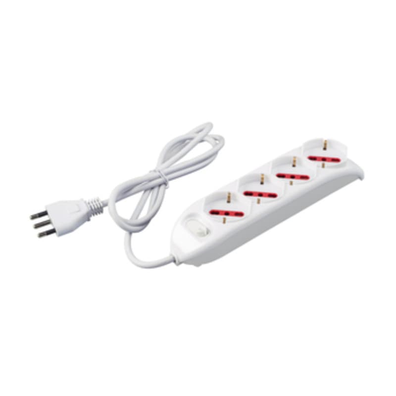 Rosi 94060 Multipresa 4PR Bip Schuko e Int - 2