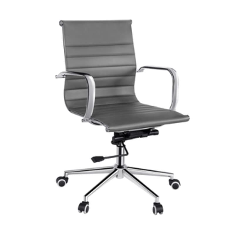 Poltrona Direzionale HW61982GR Grigio - 2
