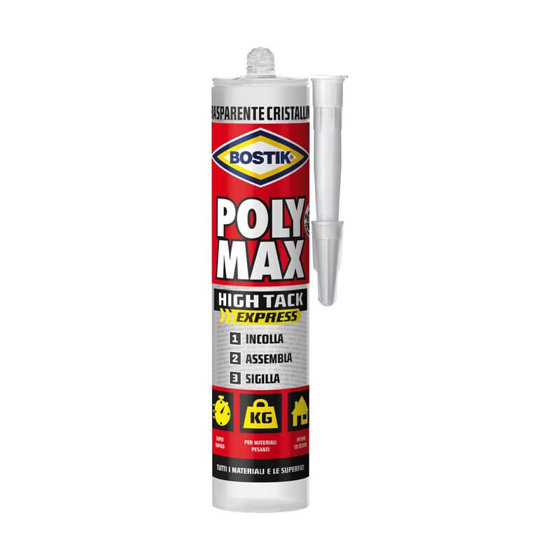 Bostik Polymax High Tack Cristal 300 g Cartuc - 2