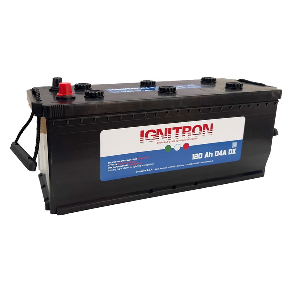 Batteria per Auto Ignitron Truck 12 v 120 Ah 513 X 189 X 223 mm