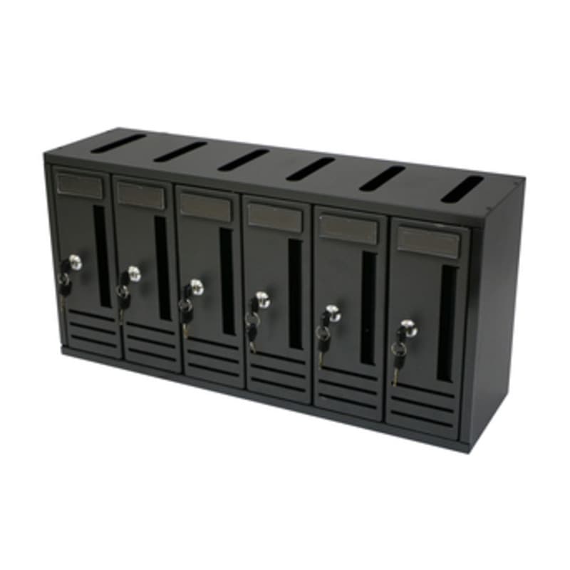 Cassetta Postale Compo 6 62 x 18 x 30 cm Antracite - 2