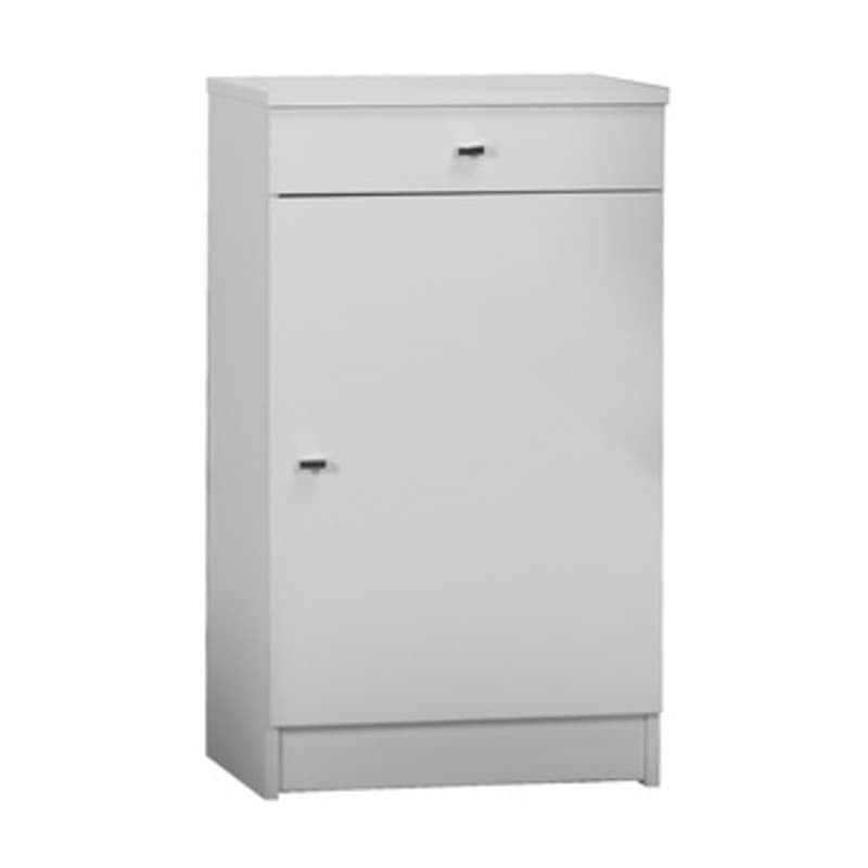 Mobile 1 Anta e 1 Cassetto 46 x 34 x 80 Bianco Lacc. 222TL - 2