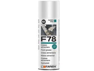 Grasso Spray Alimentare F78 400 ml Faren 12 Pezzi - 2